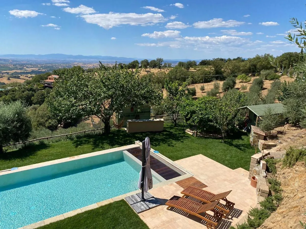 Podere Torricelle 69B Pancole Gr, Seaview Infinity Pool, Jacuzzi, Sauna, Exclusive Villa For 4 And Independent Extra Suite For 2 In Main Villa With Private Ensuite Bathroom, Kitchenette, Dining Area For 6 With Barbeque In Exclusive Private Garden