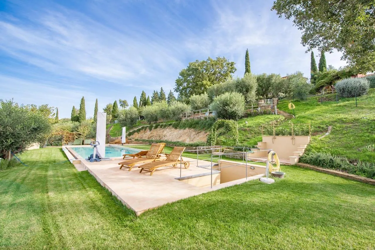 Podere Torricelle 69B Pancole Gr, Seaview Infinity Pool, Jacuzzi, Sauna, Exclusive Villa For 4 And Independent Extra Suite For 2 In Main Villa With Private Ensuite Bathroom, Kitchenette, Dining Area For 6 With Barbeque In Exclusive Private Garden Italia