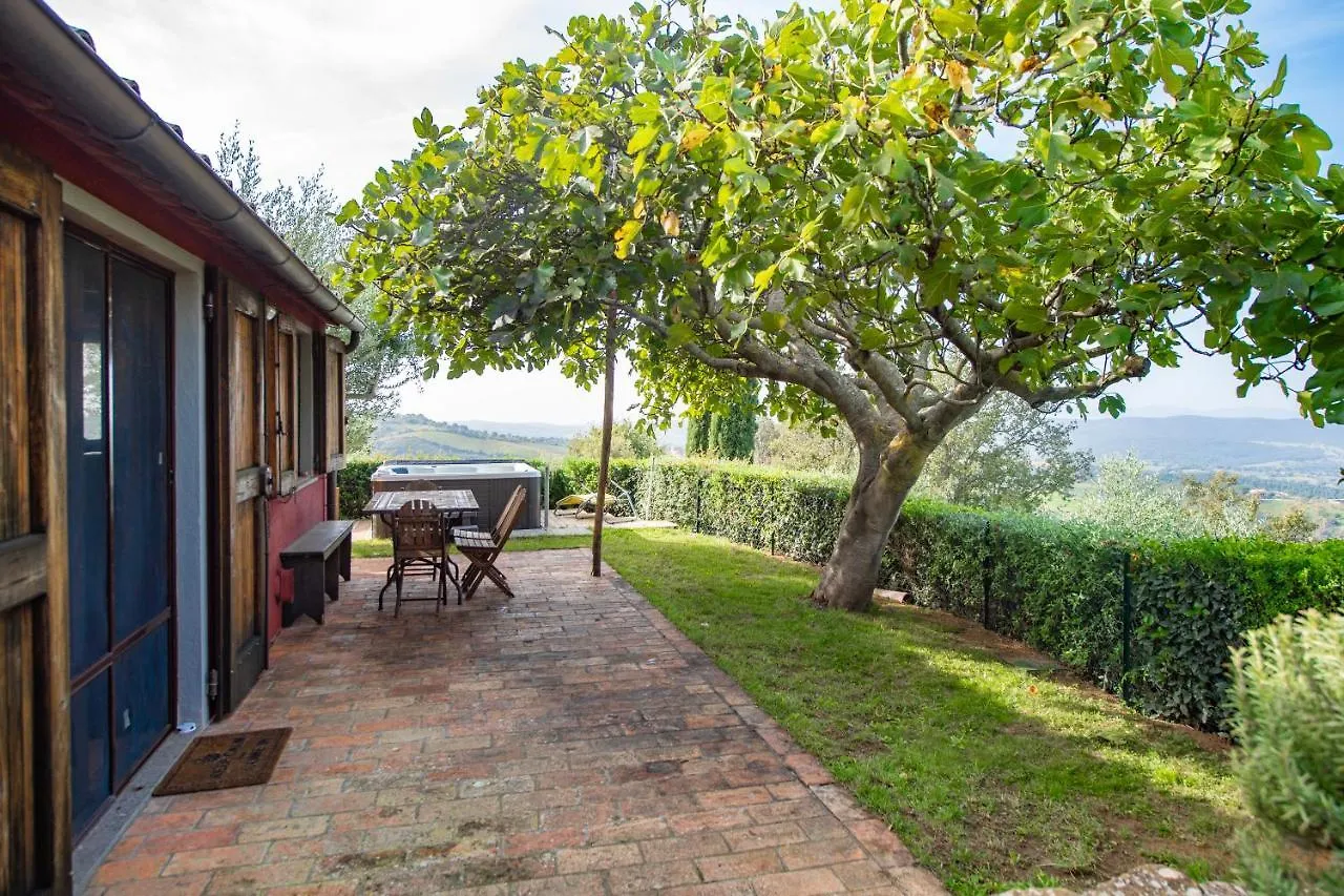 Podere Torricelle 69B Pancole Gr, Seaview Infinity Pool, Jacuzzi, Sauna, Exclusive Villa For 4 And Independent Extra Suite For 2 In Main Villa With Private Ensuite Bathroom, Kitchenette, Dining Area For 6 With Barbeque In Exclusive Private Garden