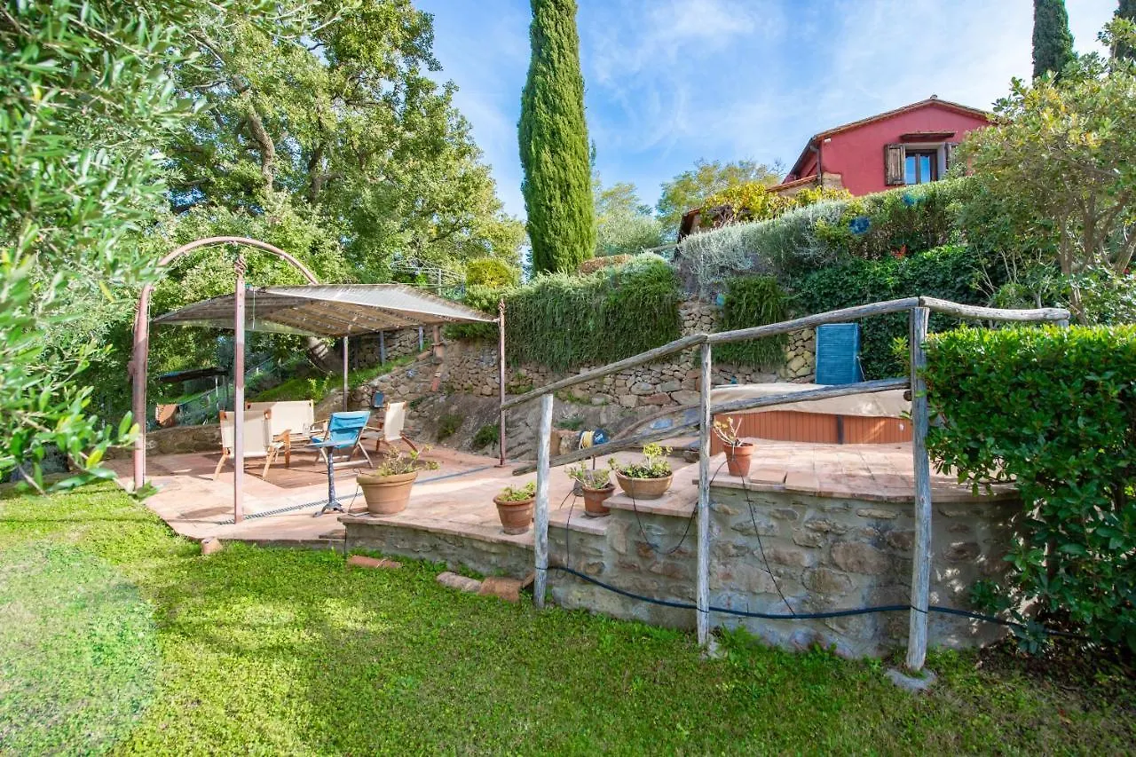 Podere Torricelle 69B Pancole Gr, Seaview Infinity Pool, Jacuzzi, Sauna, Exclusive Villa For 4 And Independent Extra Suite For 2 In Main Villa With Private Ensuite Bathroom, Kitchenette, Dining Area For 6 With Barbeque In Exclusive Private Garden