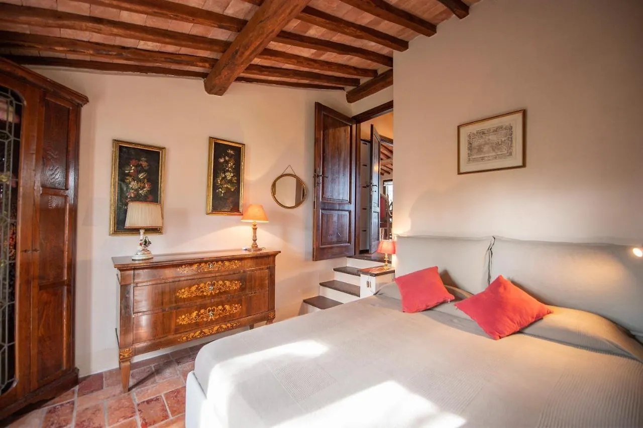 Podere Torricelle 69B Pancole Gr, Seaview Infinity Pool, Jacuzzi, Sauna, Exclusive Villa For 4 And Independent Extra Suite For 2 In Main Villa With Private Ensuite Bathroom, Kitchenette, Dining Area For 6 With Barbeque In Exclusive Private Garden